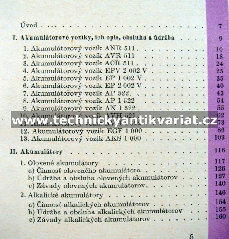 Akumulátorové vozíky