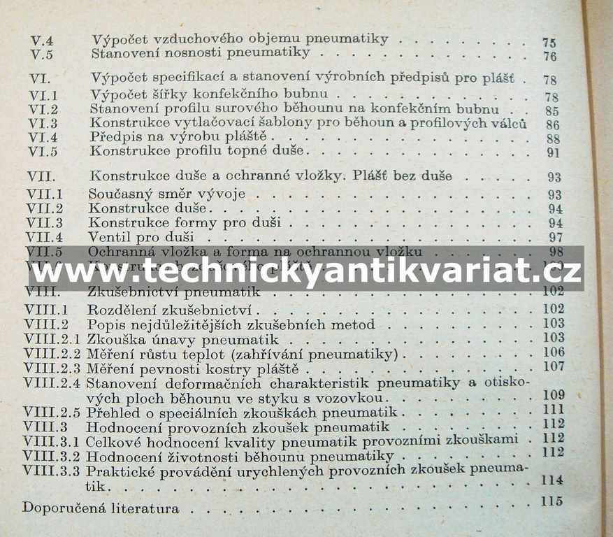 Konstrukce pneumatik