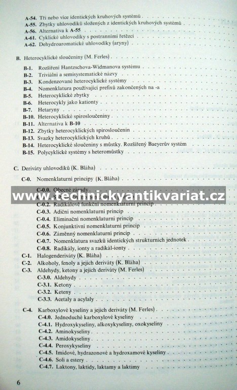 Nomenklatura organické chemie