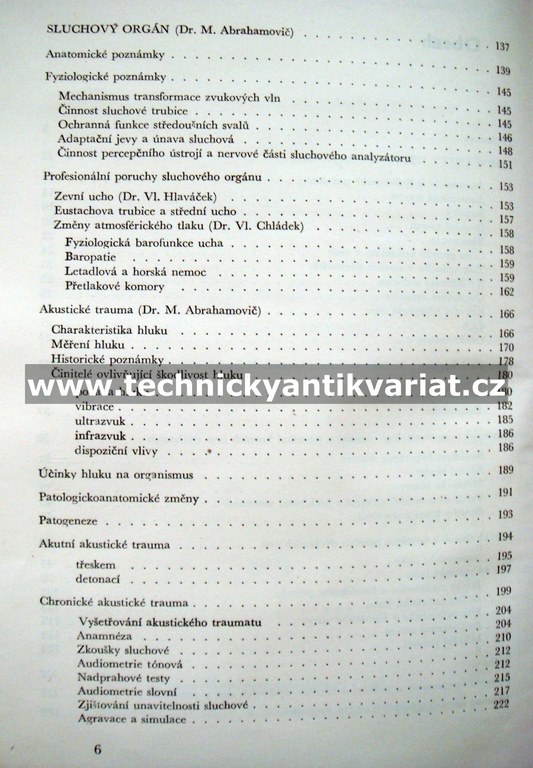 Poškození krčních, nosních a ušních orgánů vlivem zaměstnání