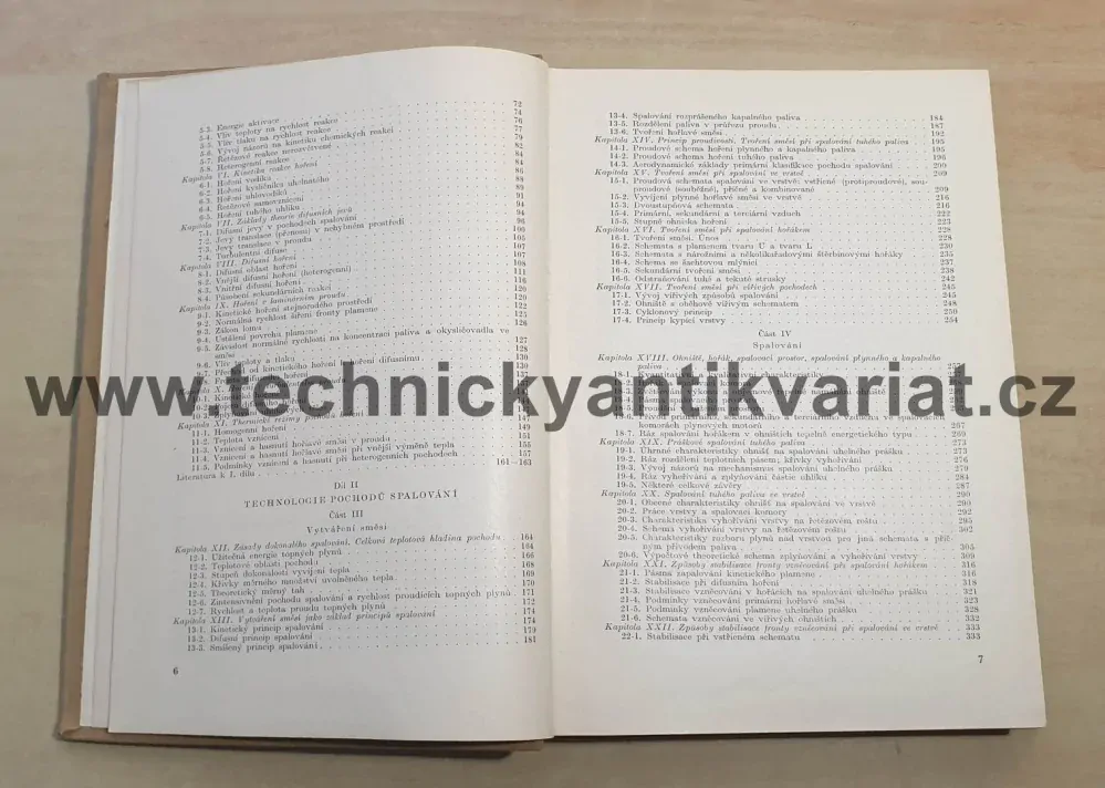 Pochody spalování - G.F. Knorre (1956)
