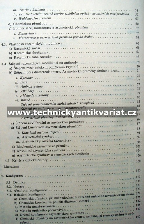 Stereochemie uhlíkatých sloučenin - Ernest L. Eliel (1970)