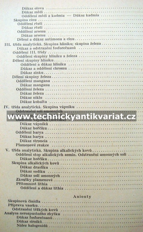 Základy kvalitativní semimikroanalysy