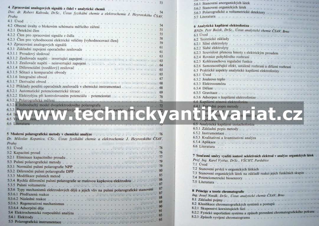 Nové trendy v teorii a instrumentaci vybraných analytických metod