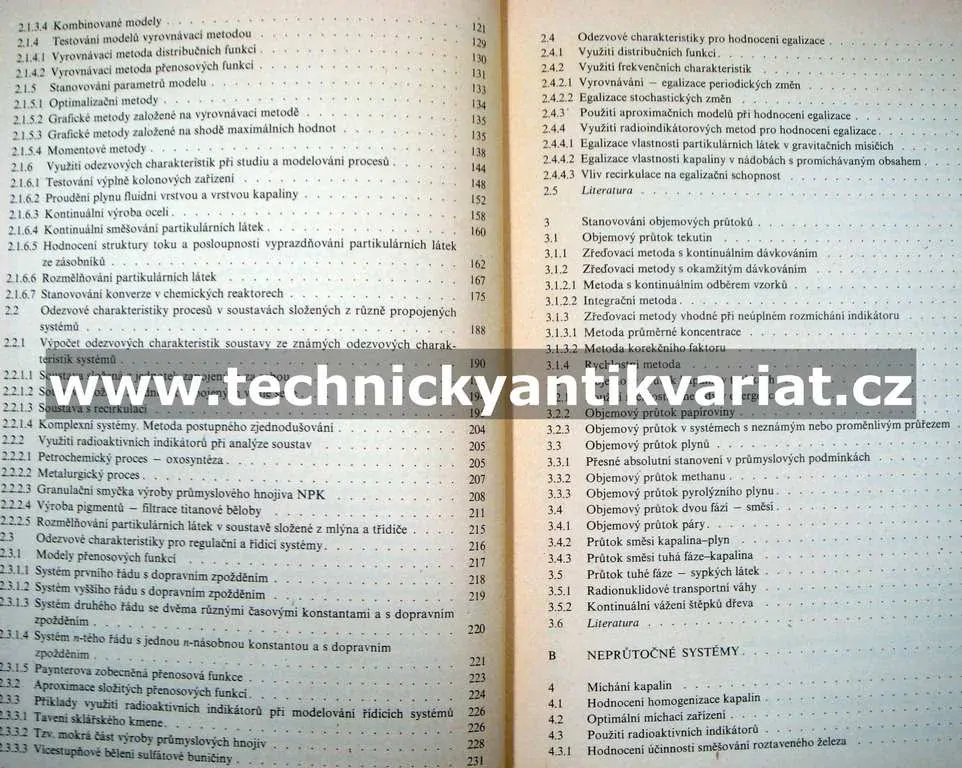 Analyza a diagnostika technologických procesů nukleární technikou