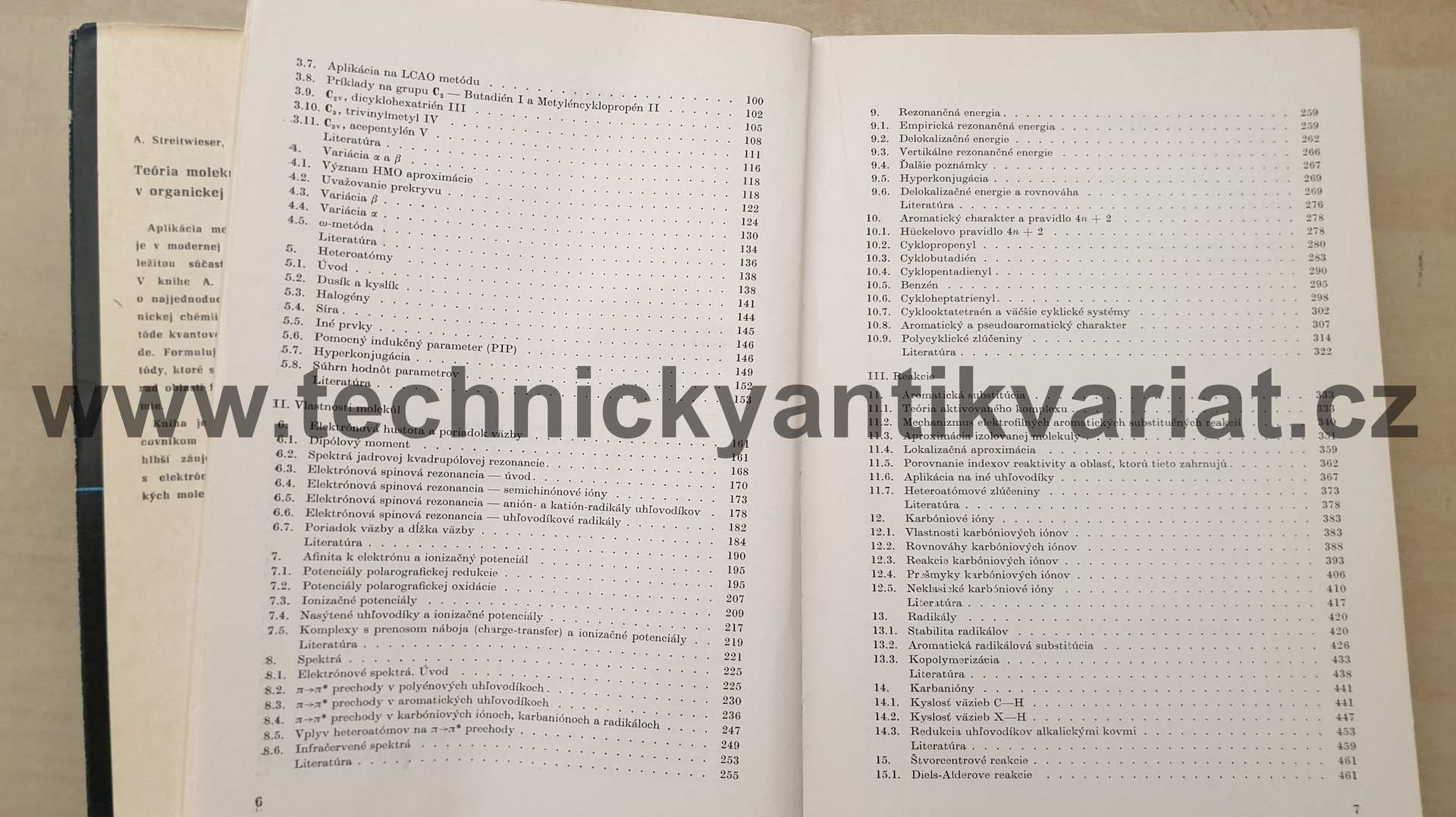 Teória molekulových orbitov v organickej chémii (1968)