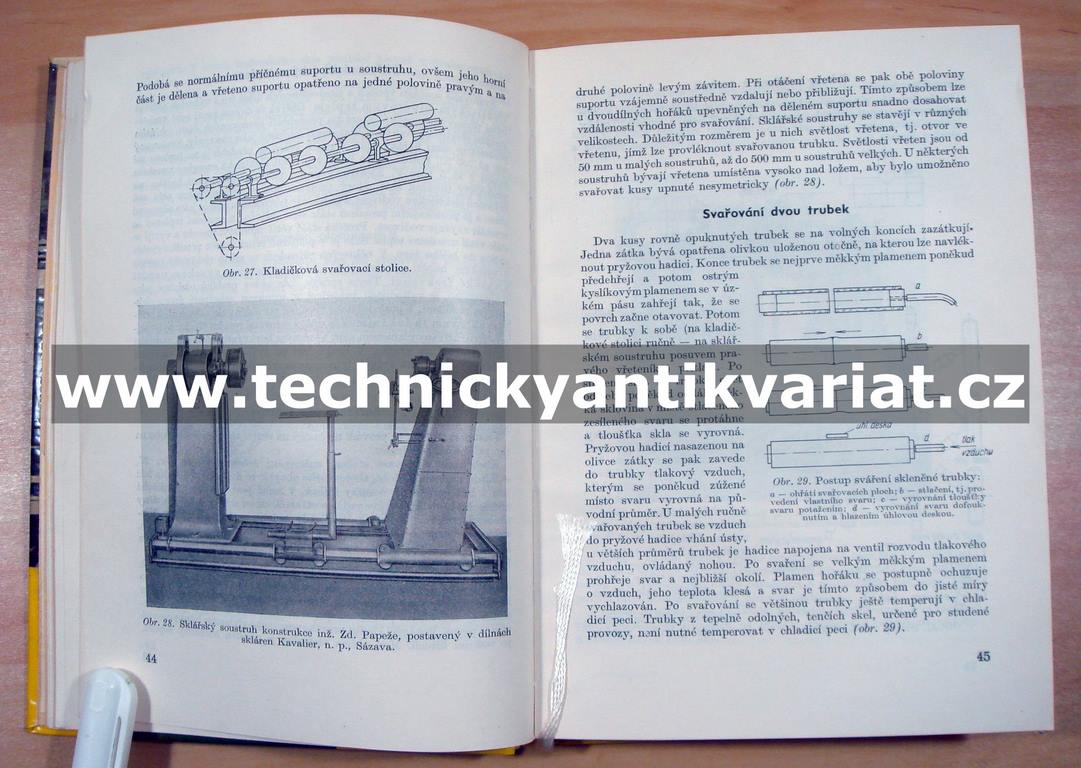 Technické sklo - V. Balcar, V. Vykouk (1960)