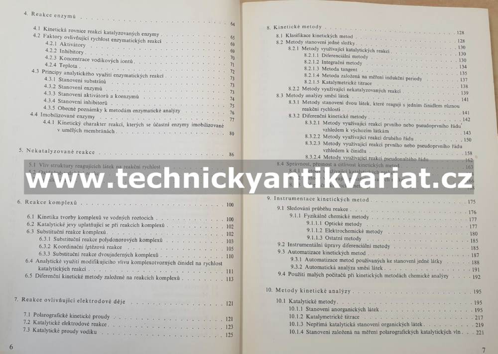 Kinetické metody v chemické analýze - Kopanica, Stará (1978)