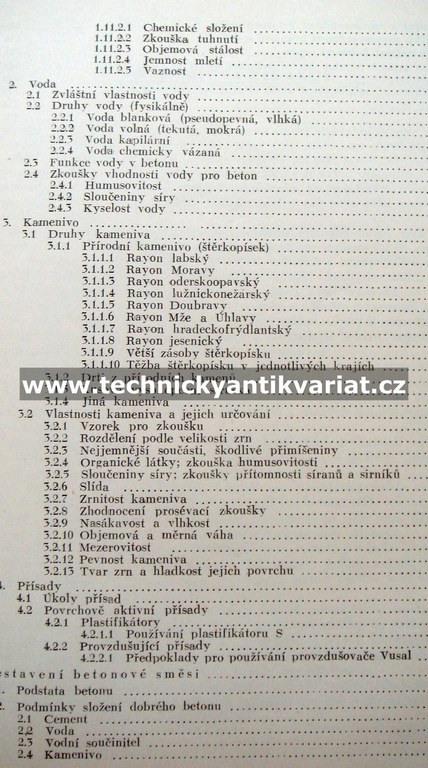 Složky a skladby dobrého betonu