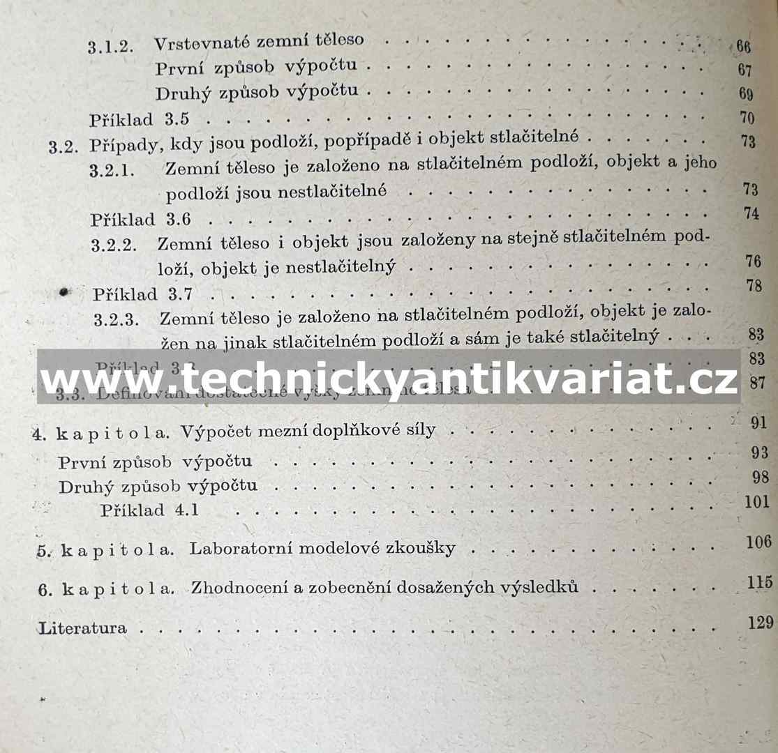 Tlaky na objekty umístěné v zemním tělese - Lumír Pruška (1964)