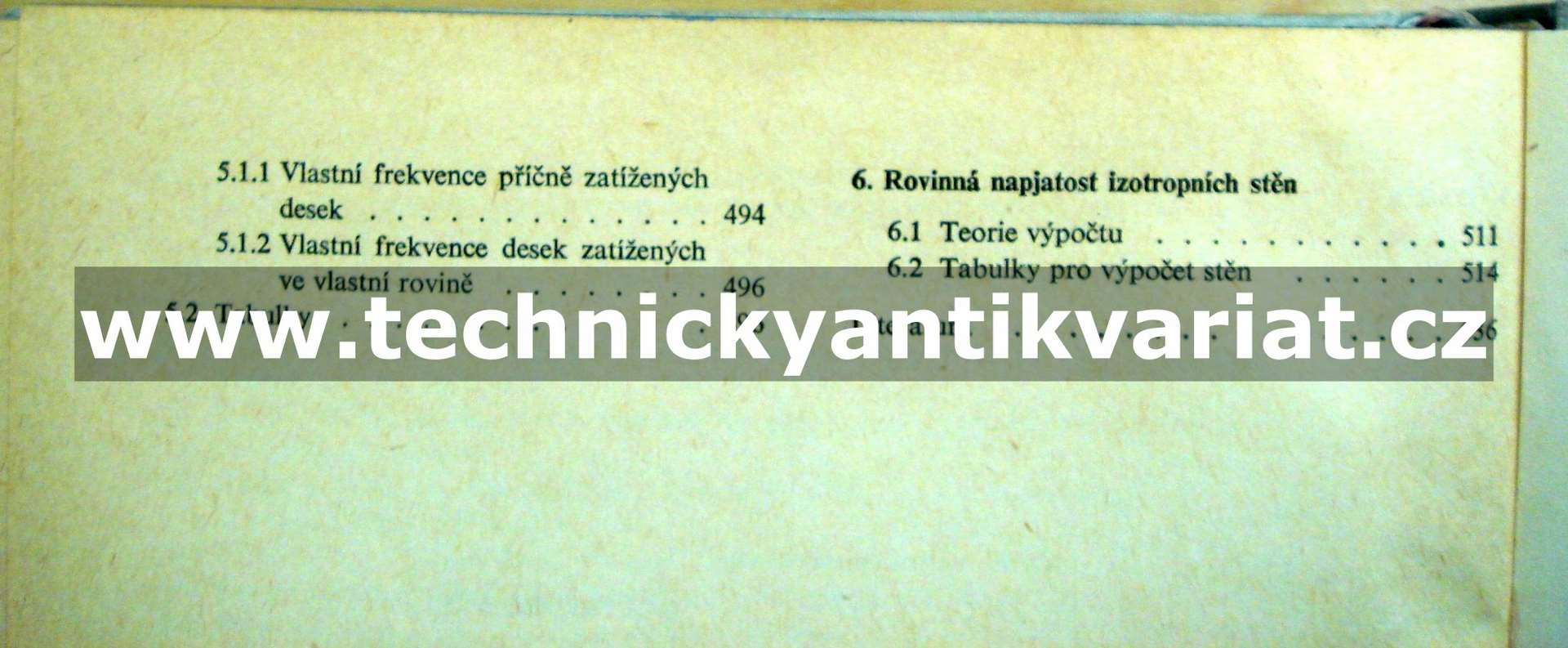 Tabulky pro výpočet desek a stěn - Richard Bareš (1964)