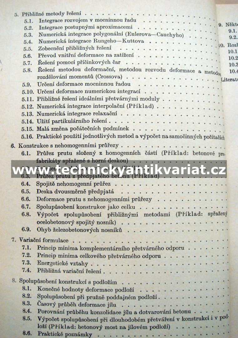 Dotvarování betonu při výpočtu konstrukcí