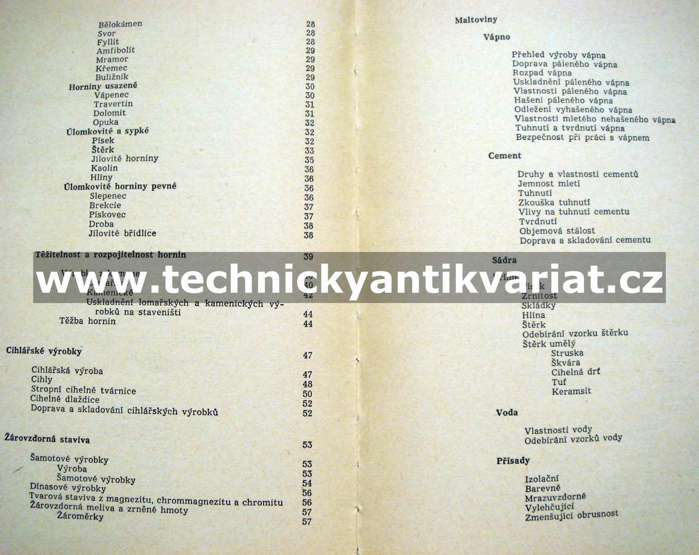 Nauka o stavebních hmotách