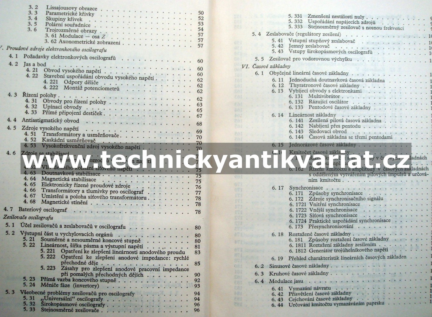 Elektronkový oscilograf - Norton Nadler (1954)