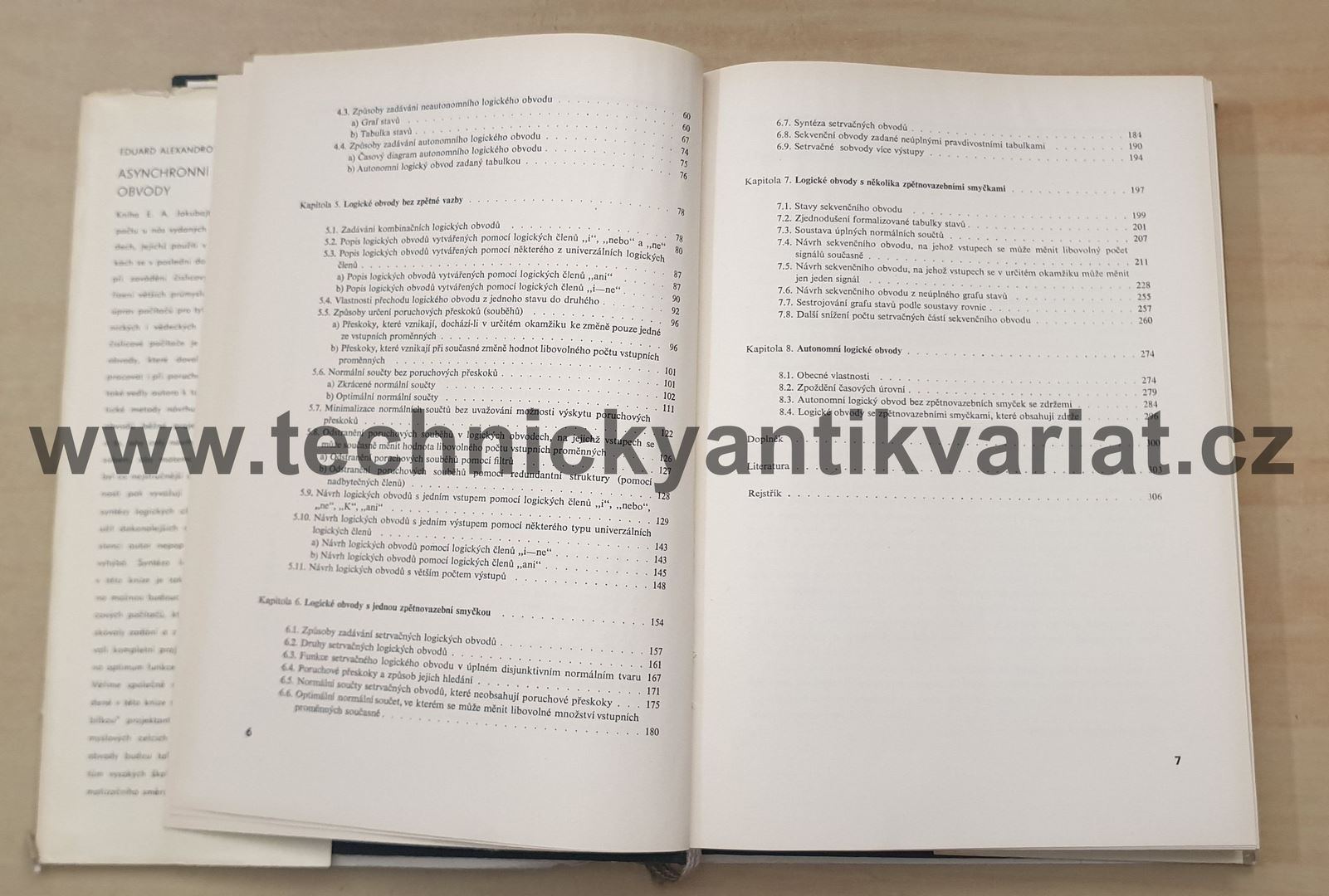 Asynchronní logické obvody - E. A. Jakubajtis (1968)