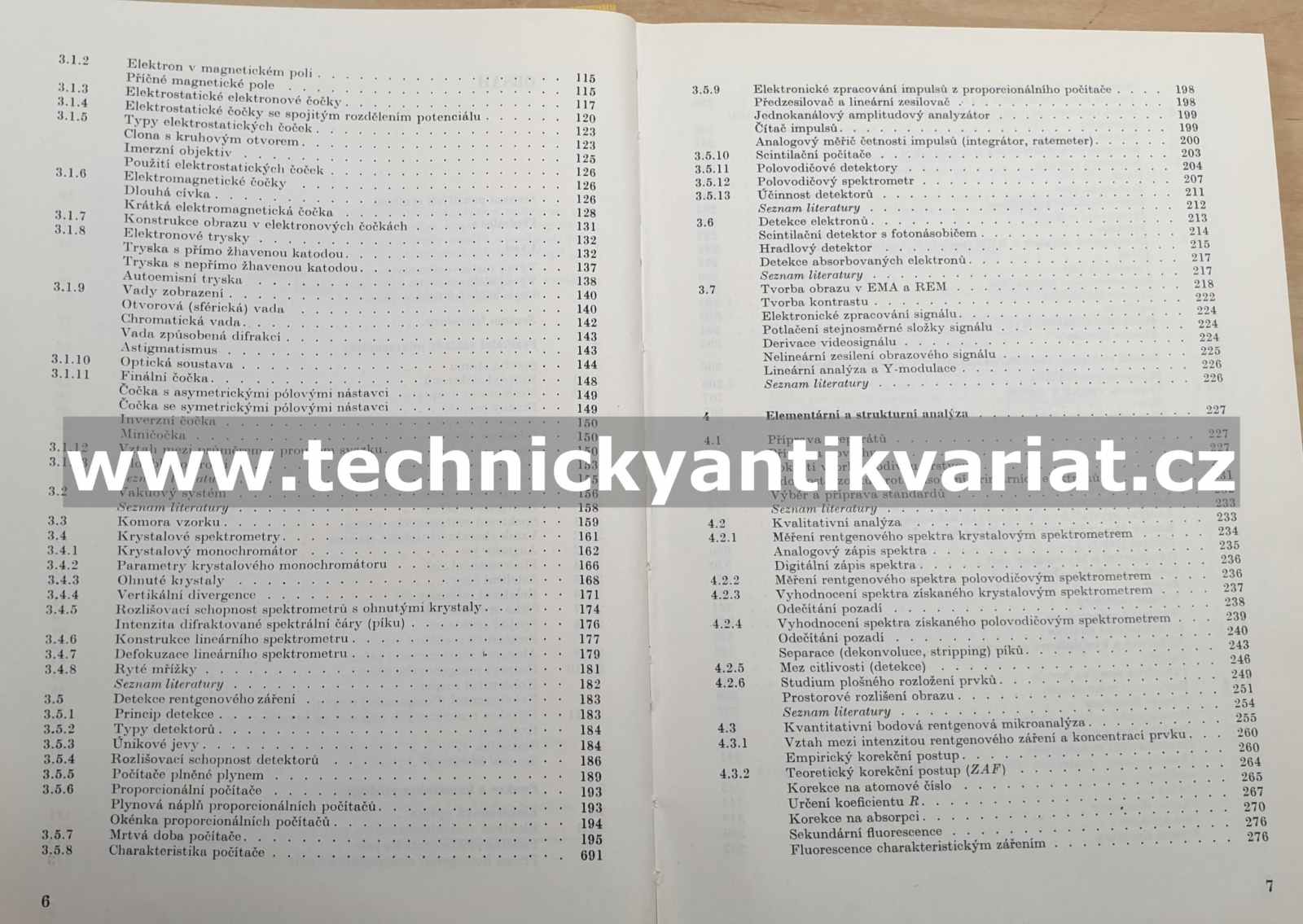 Zkoumání látek elektronkovým paprskem - Hulínský, Jurek (1982)