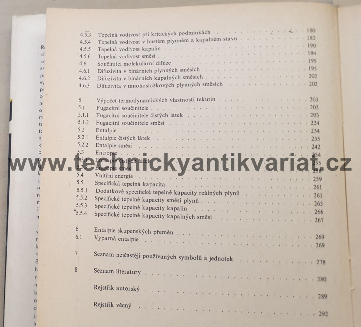 Chemickoinženýrské výpočty na základě teorému korespondujících stavů - Štěrbáček, Biskup, Tausk (1981)