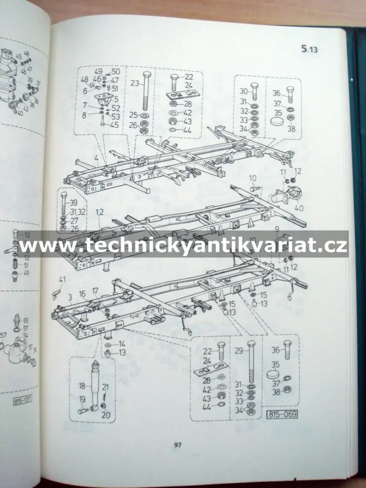 Tatra 815 S1 6x6, S3, Z, PR1 26, S1 A
