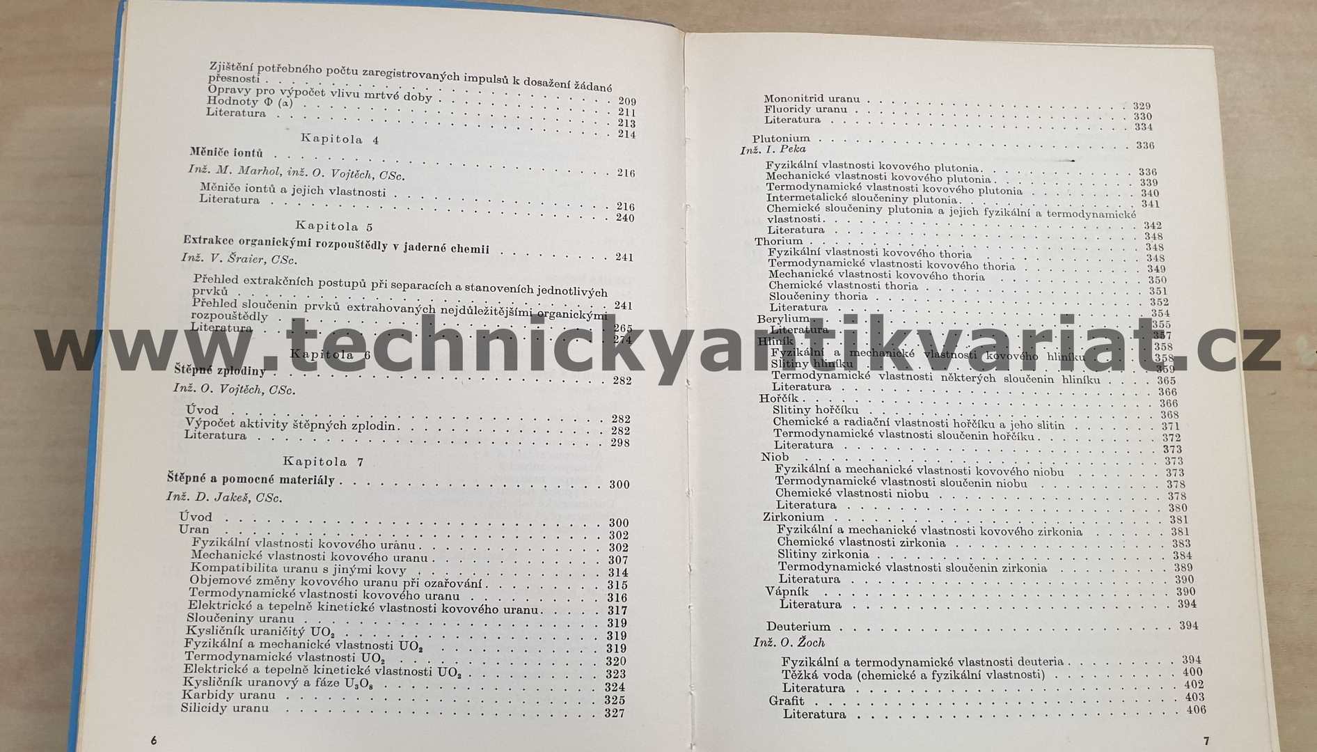 Jaderně chemické tabulky (1964)