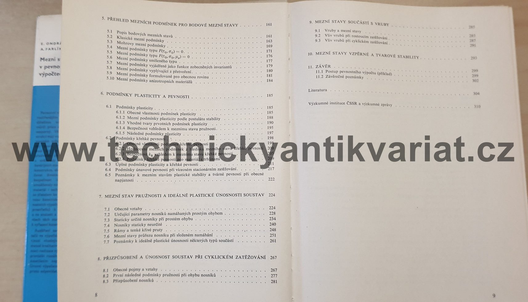 Mezní stavy v pevnostních výpočtech - Ondráček, Farlík (1973)