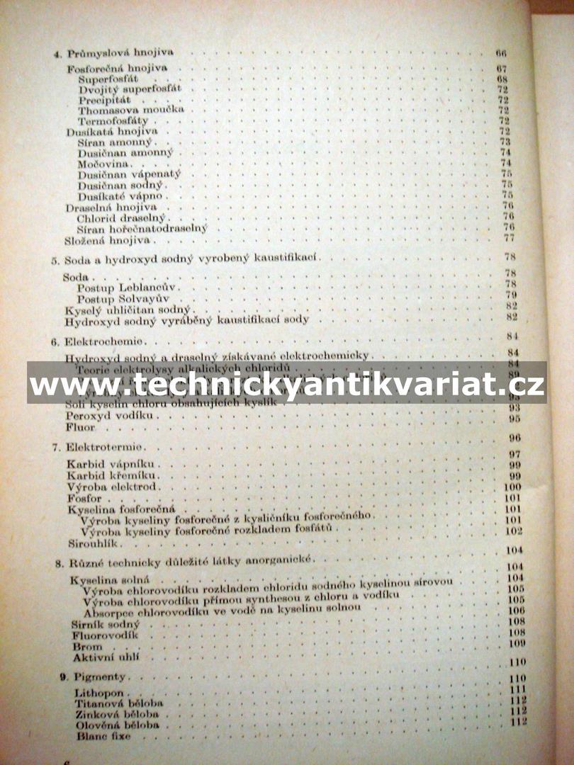 Průmysl anorganickochemický, silikátový a metalurgie
