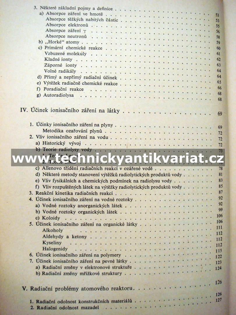 Úvod do radiační chemie