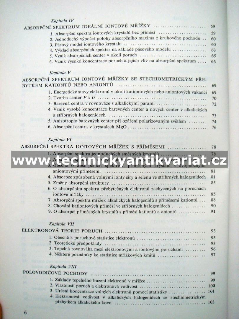 Elektronové a iontové pochody v iontových krystalech - O. Stasiw (1963)