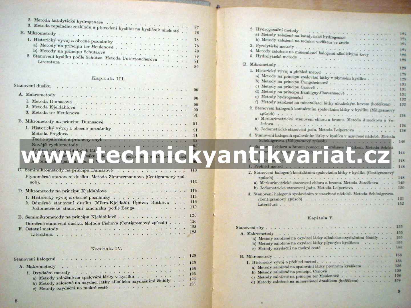 Organická analysa II.