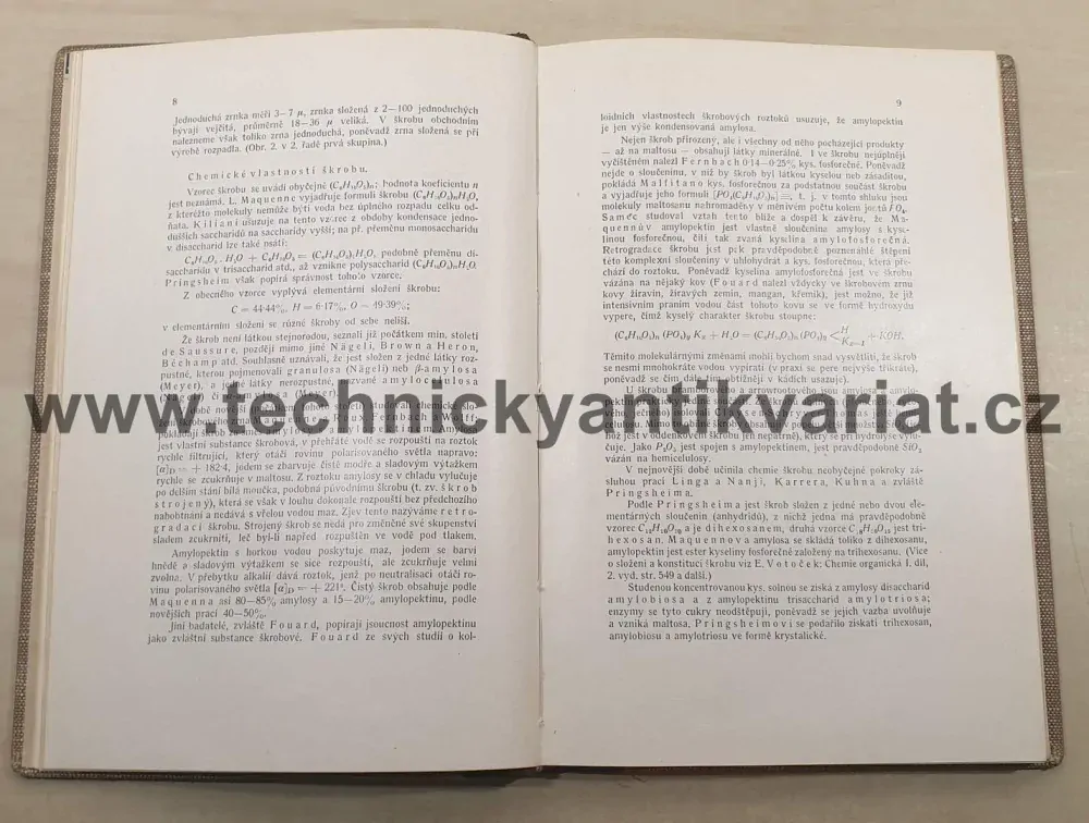 Škrobářství a sušárnictví (1927)