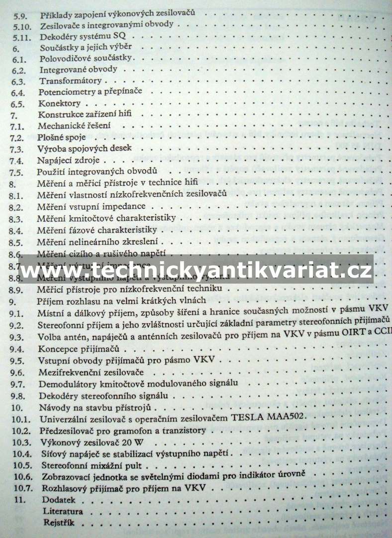 Příručka technicky hifi