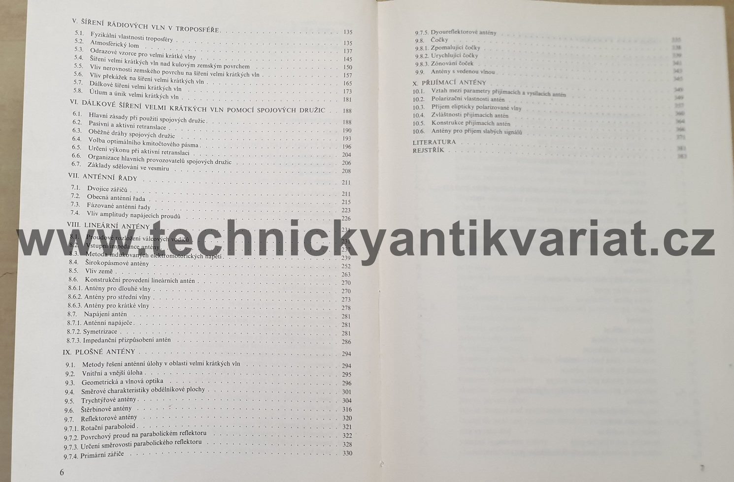 Šíření elektromagnetických vln a antény - Prokop, Vokurka (1980)
