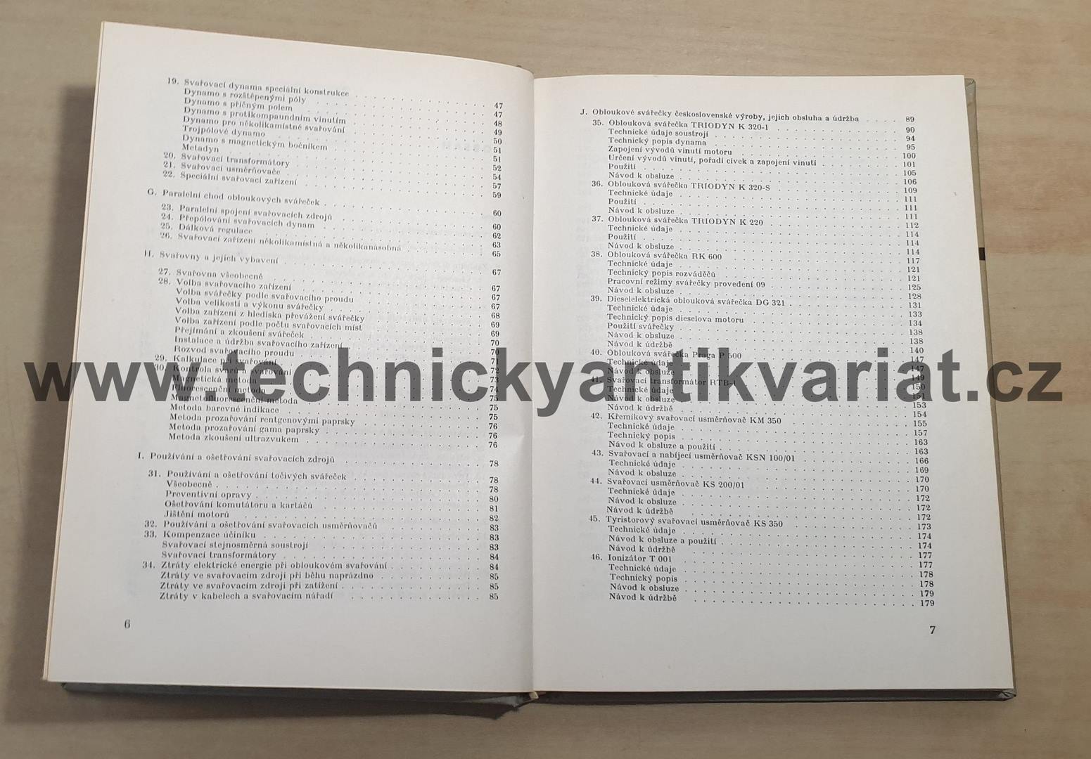 Údržba obloukových svářeček - V. Slavík (1972)