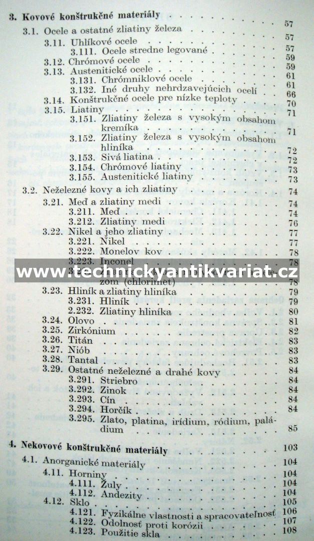 Konstrukčné materiály v chemickom priemysl - Ján Vojtko (1962)