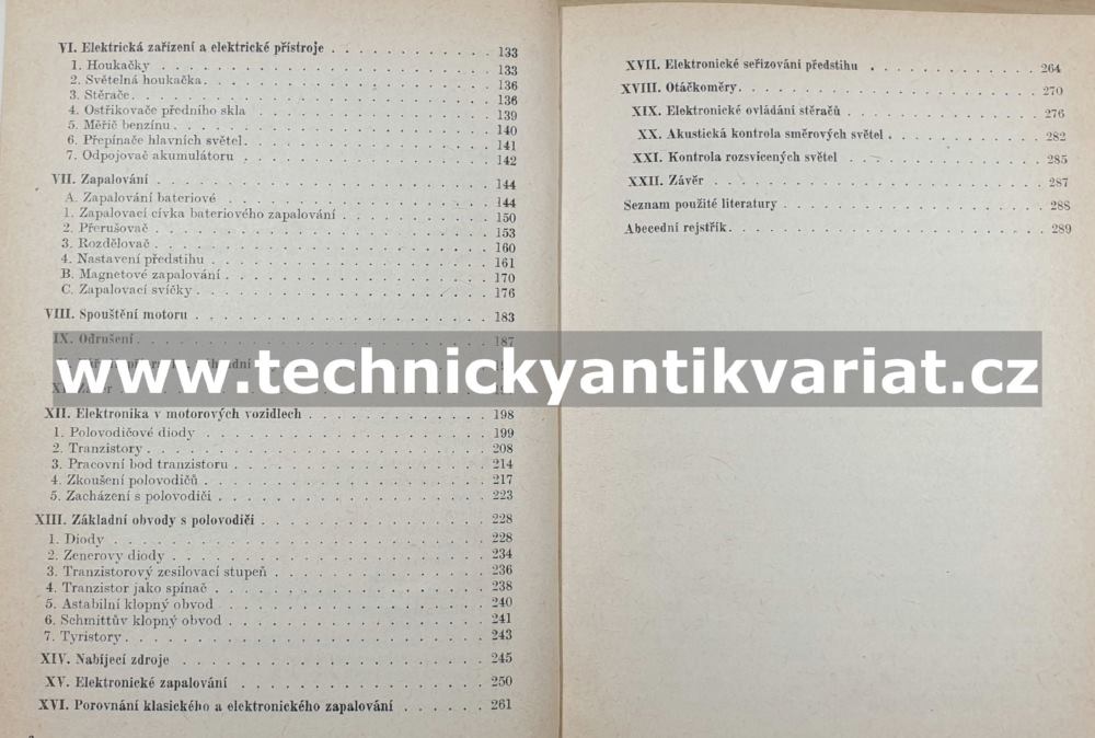 Autoelektrotechnika a autoelektronika - Zdeněk Paulín (1976)