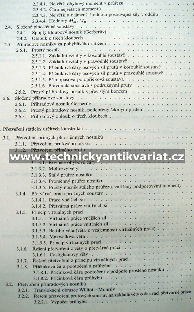 Stavební mechanika I.