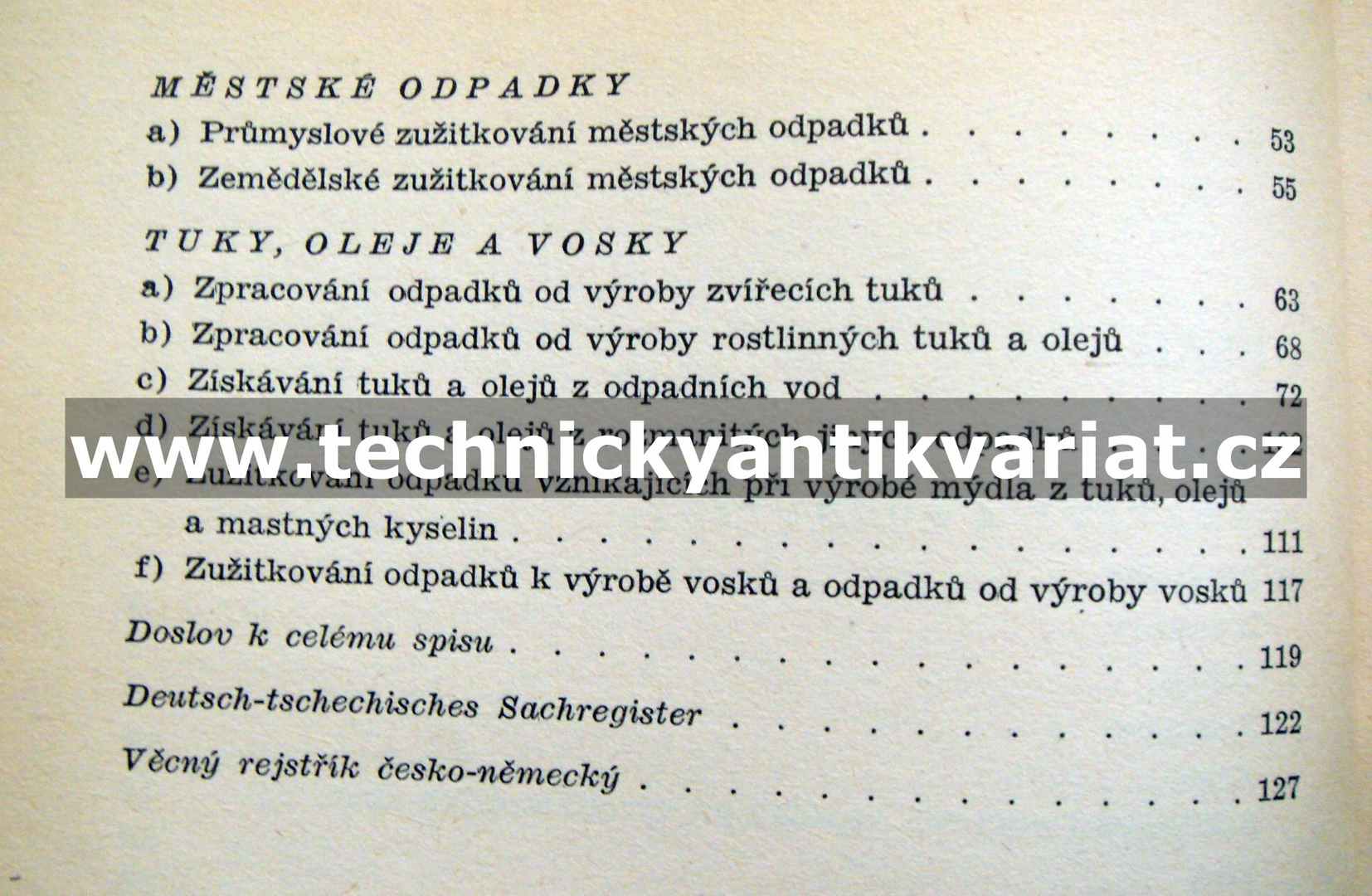 Zužitkování odpadových surovin