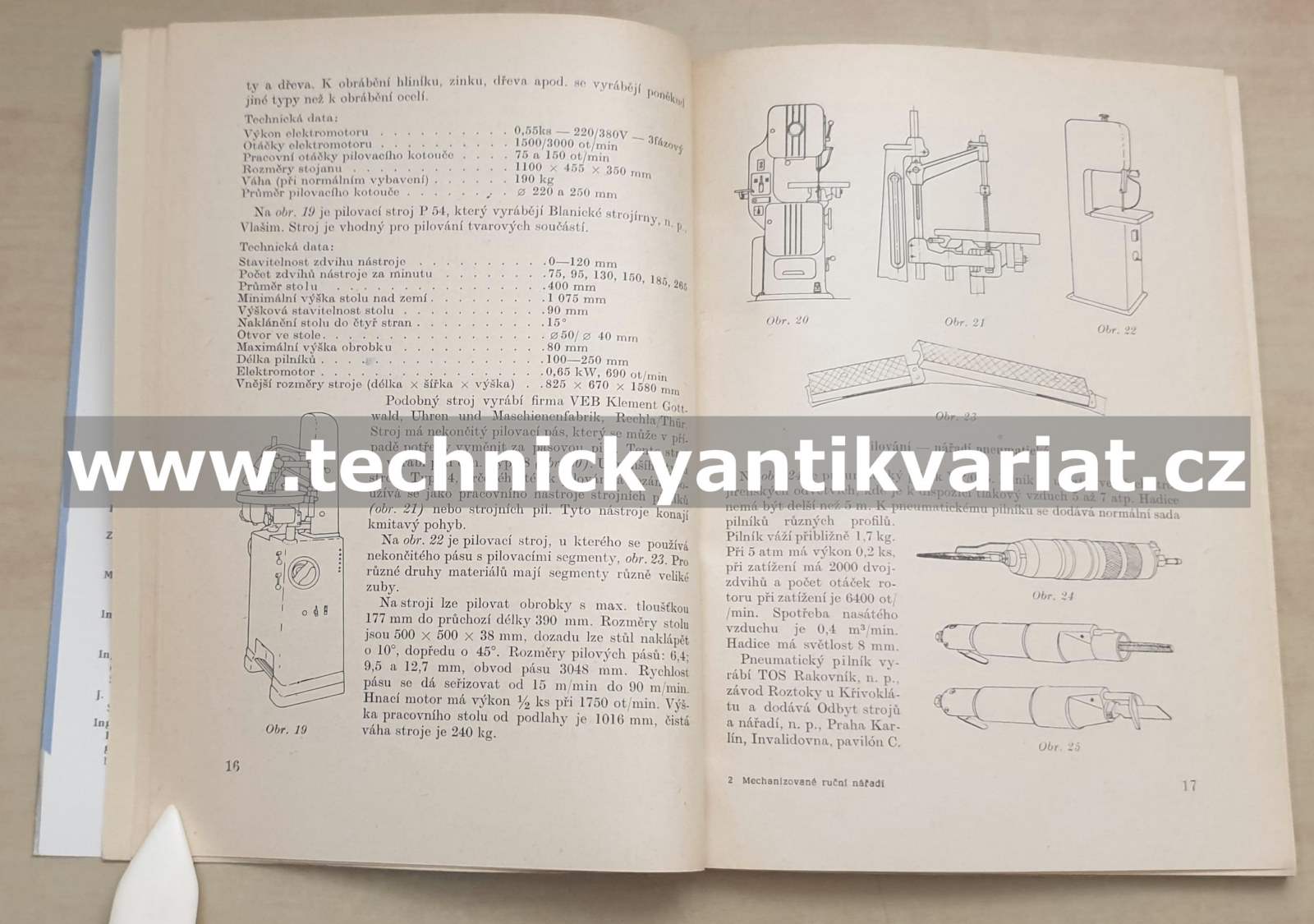 Mechanizované ruční nářadí - Bohuslav Růžička (1961)