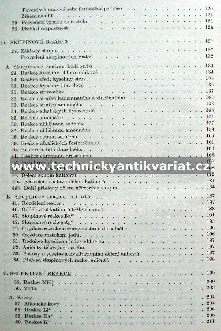 Analytická chemie kvalitativní