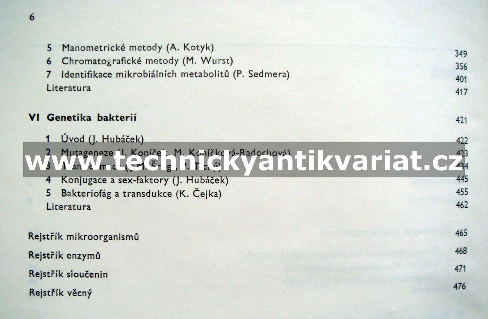 Vybrané metody v mikrobiologii