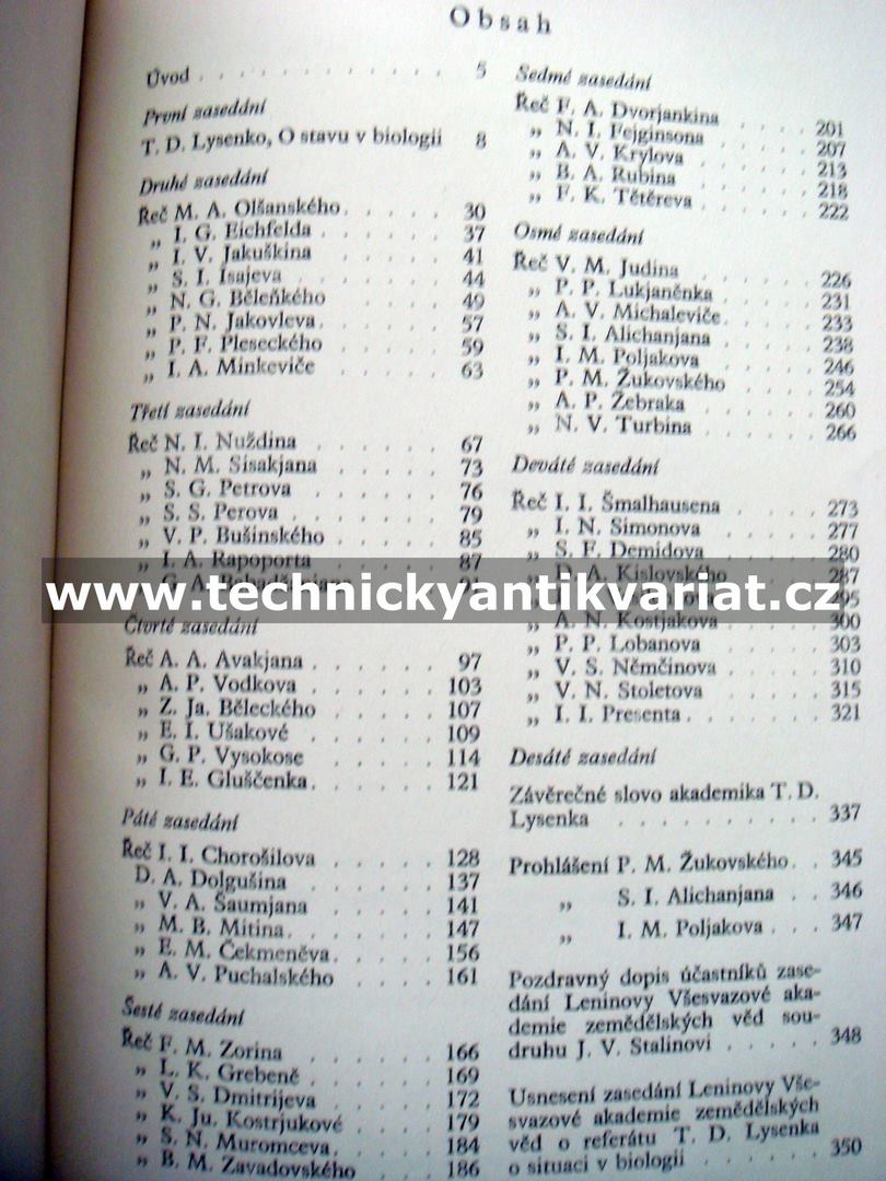 O stavu současné biologie I.