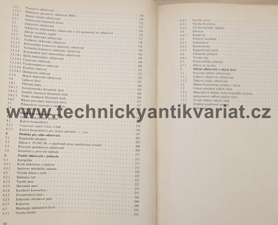 Čištění průmyslových plynů a exhalací odlučovači - Otakar Štorch (1974)