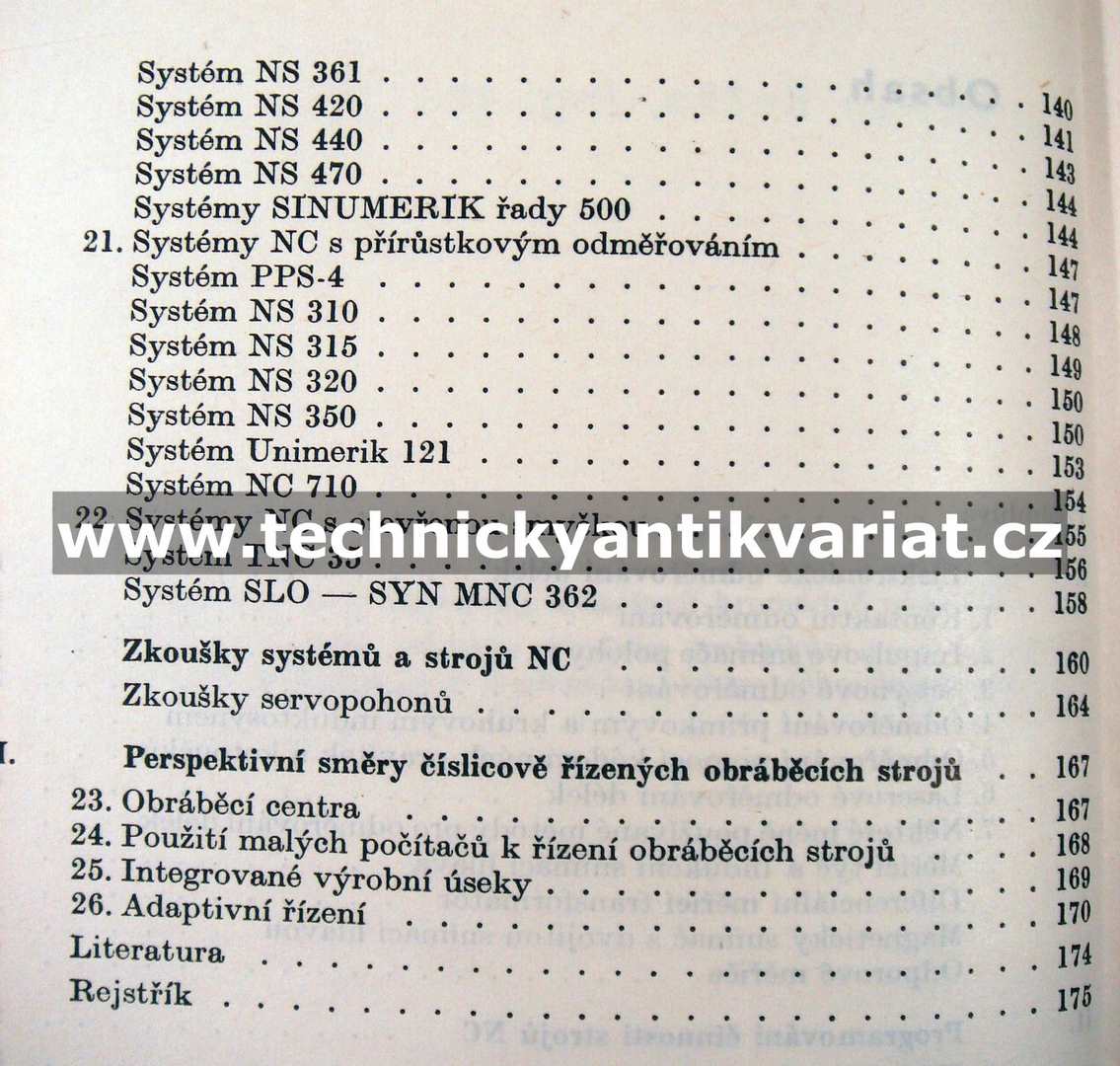 Číslicové řízení obráběcích strojů