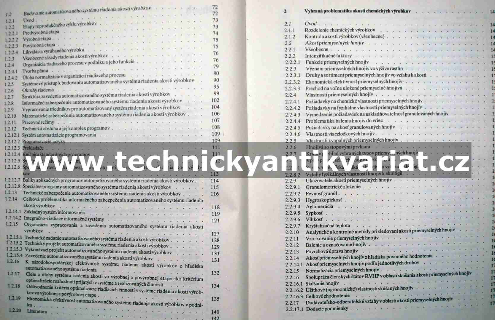 Akosť chemických výrobků