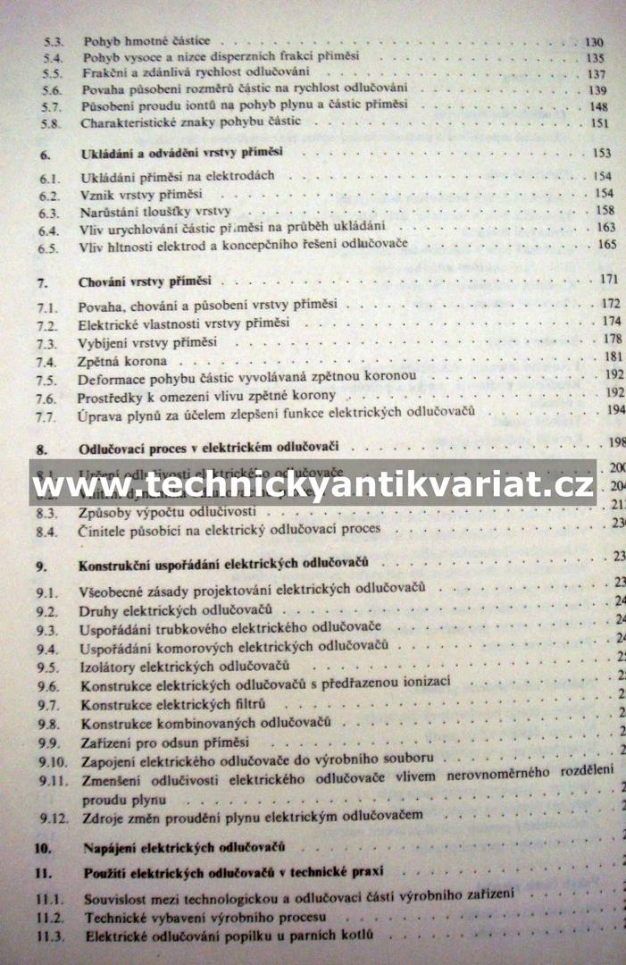 Elektrické odlučovače - Jaroslav Bohm (1977)