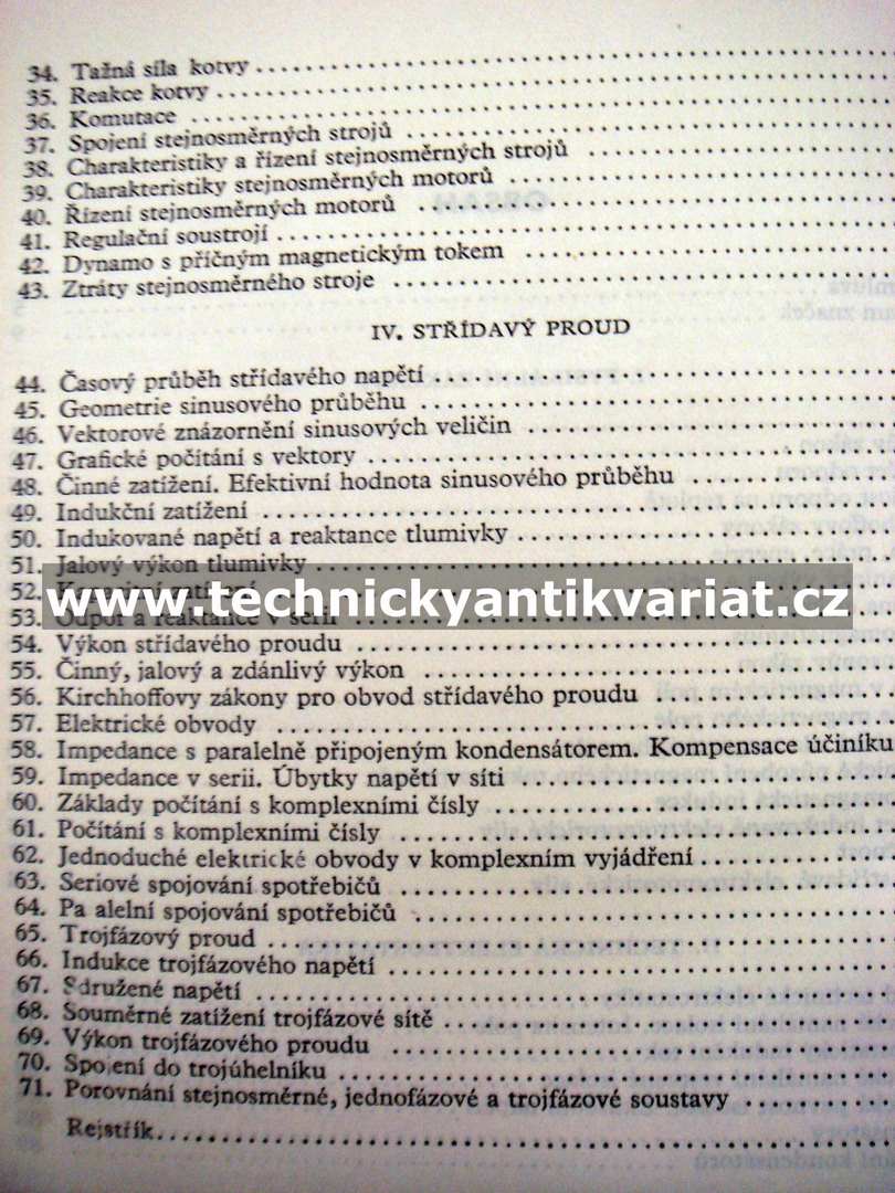 Elektrotechnika I. - František Provazník (1954)