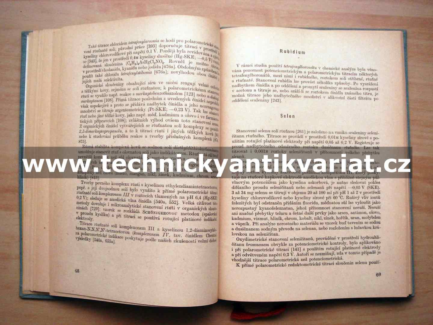 Polarometrické titrace - Doležal, Zýka (1961)