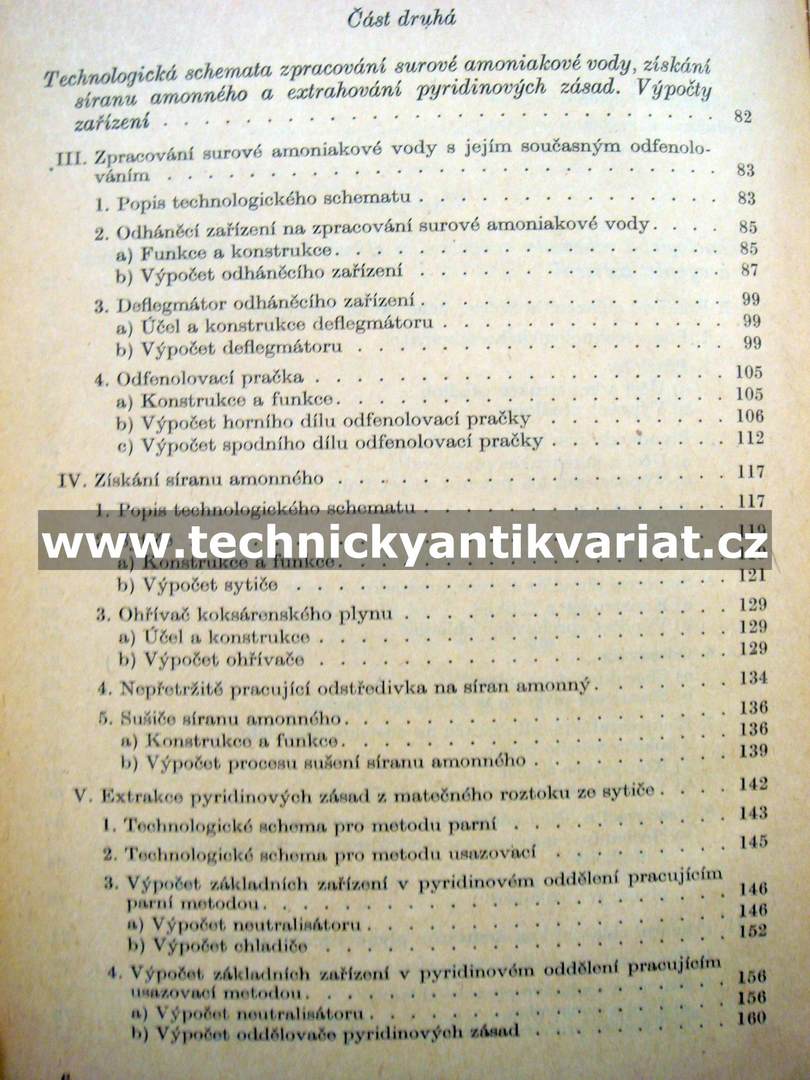Výpočty základních koksochemických zařízení