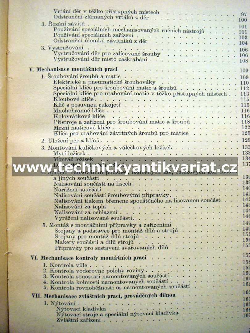 Mechanizace zámečnických montážních prací