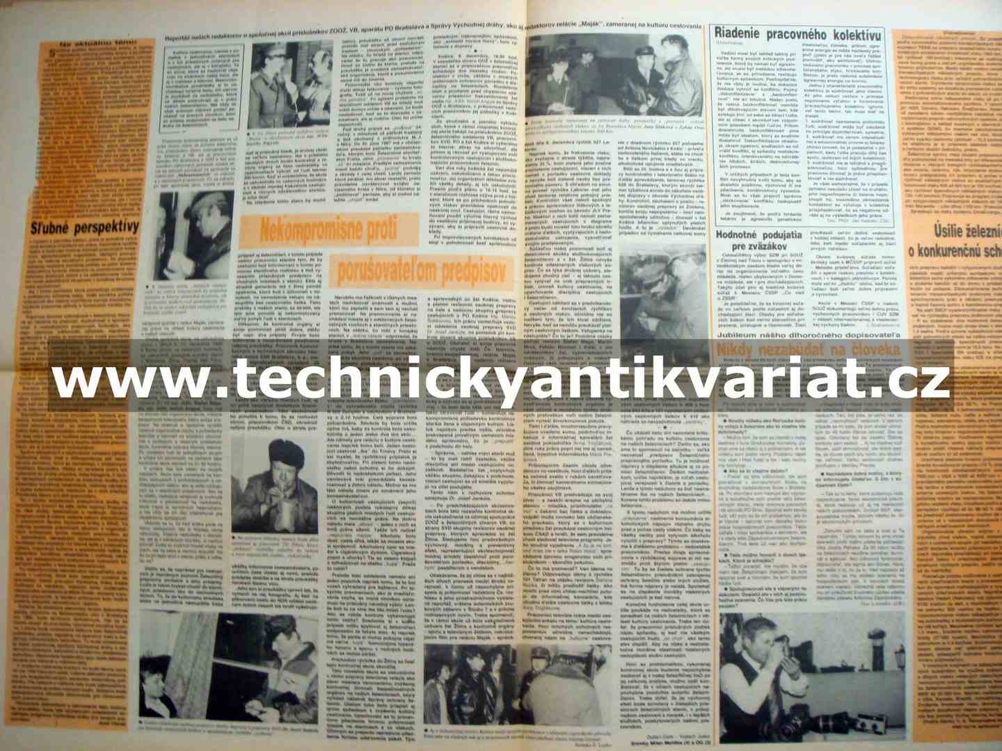 Železničiár 1989