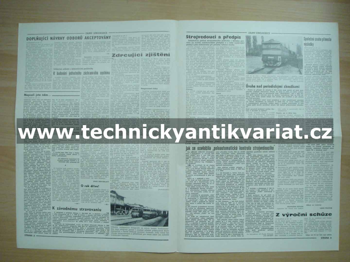 Zájmy strojvůdce 1993